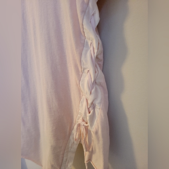 NSF LT.PINK TIE SIDE TEE size small - Picture 9 of 11